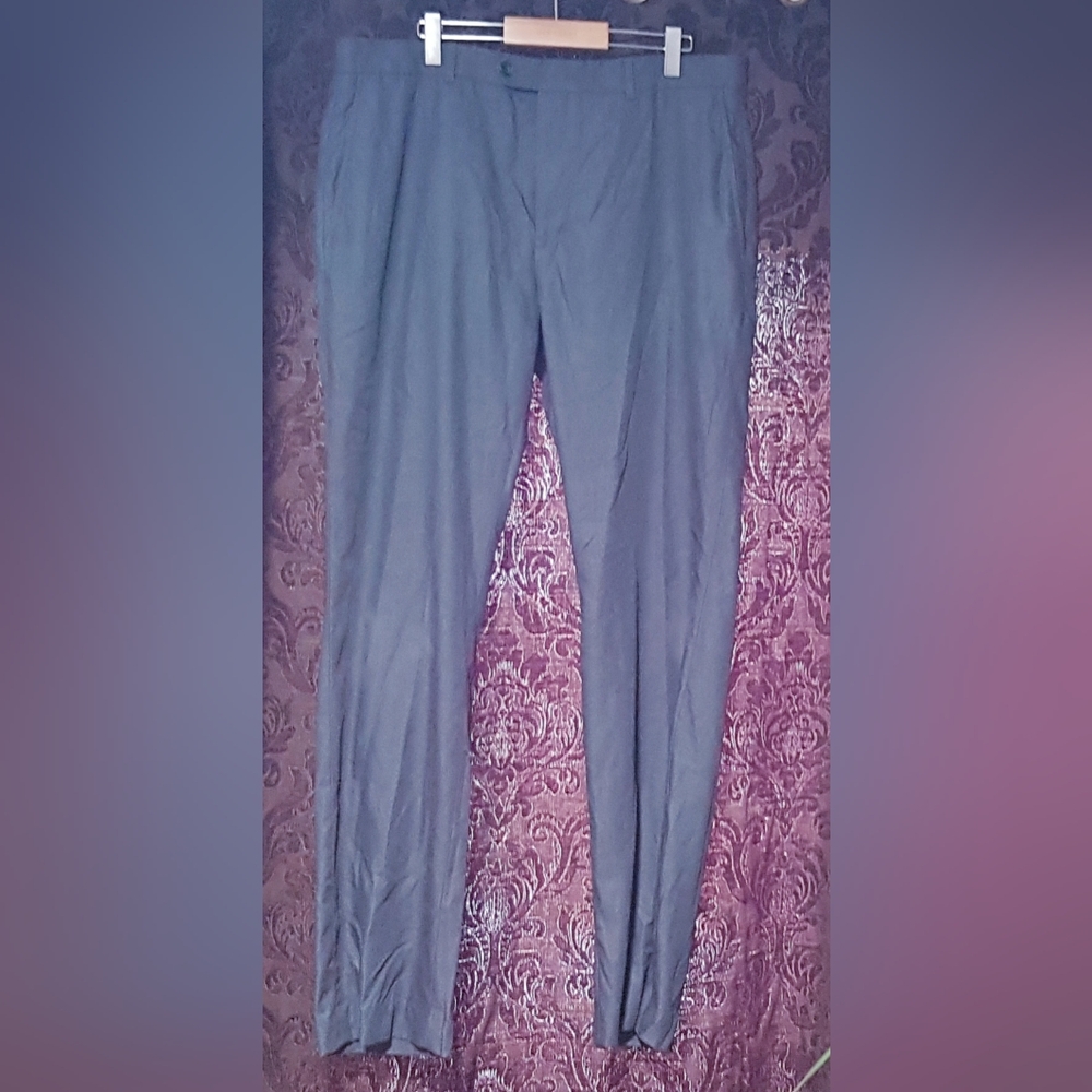 APT. 9 Heather Gray Men's Dress Pants Belt Loops 34/32